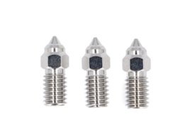 3 Bicos de Impressora 3d M6 Revestidos de Cobre Cht Alta Velocidade 1.75mm S/MARCA