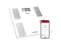Medidor de Impedância Bluetooth 180Kg/100G Branco 15114 TERRAILLON