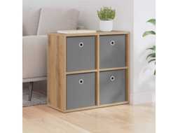Vidaxl Buffet Carvalho Artesanal 59,5 X 27 X 57 Cm