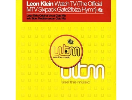 Vinil Watch Tv The Official Mtv Sixpack Gate2ibiza Hymn Use The Music