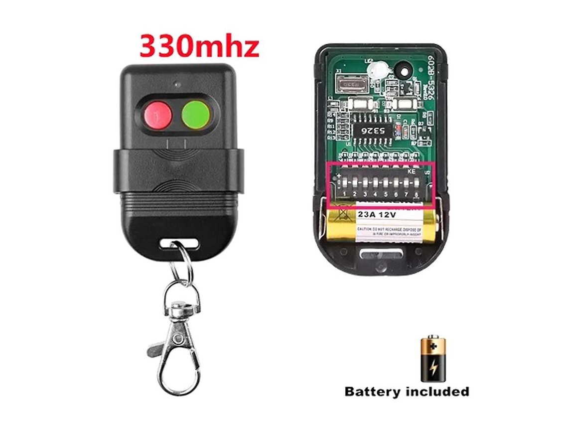 Lurelia Comando De Garagem 330 Mhz Para Inteligente De 330mhz Com 8 Chaves Dip, Código Fixo…