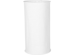 Abajur De Tecido Para Luminárias De Mesa E Lustres, Proteção Decorativa Branca.