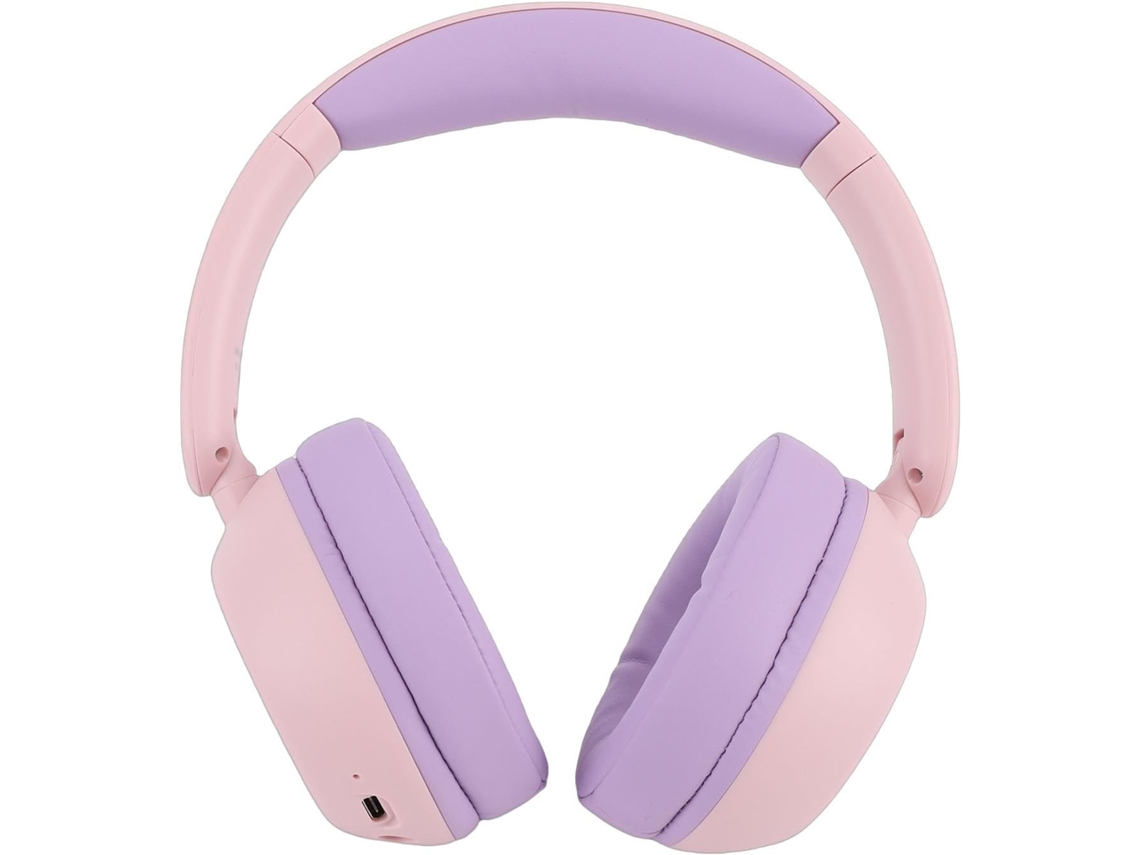Fones De Ouvido Bluetooth Infantis, Fones De Ouvido Sem Fio Dobráveis Com Luzes Led Coloridas, Volume Limitado A 85 103db