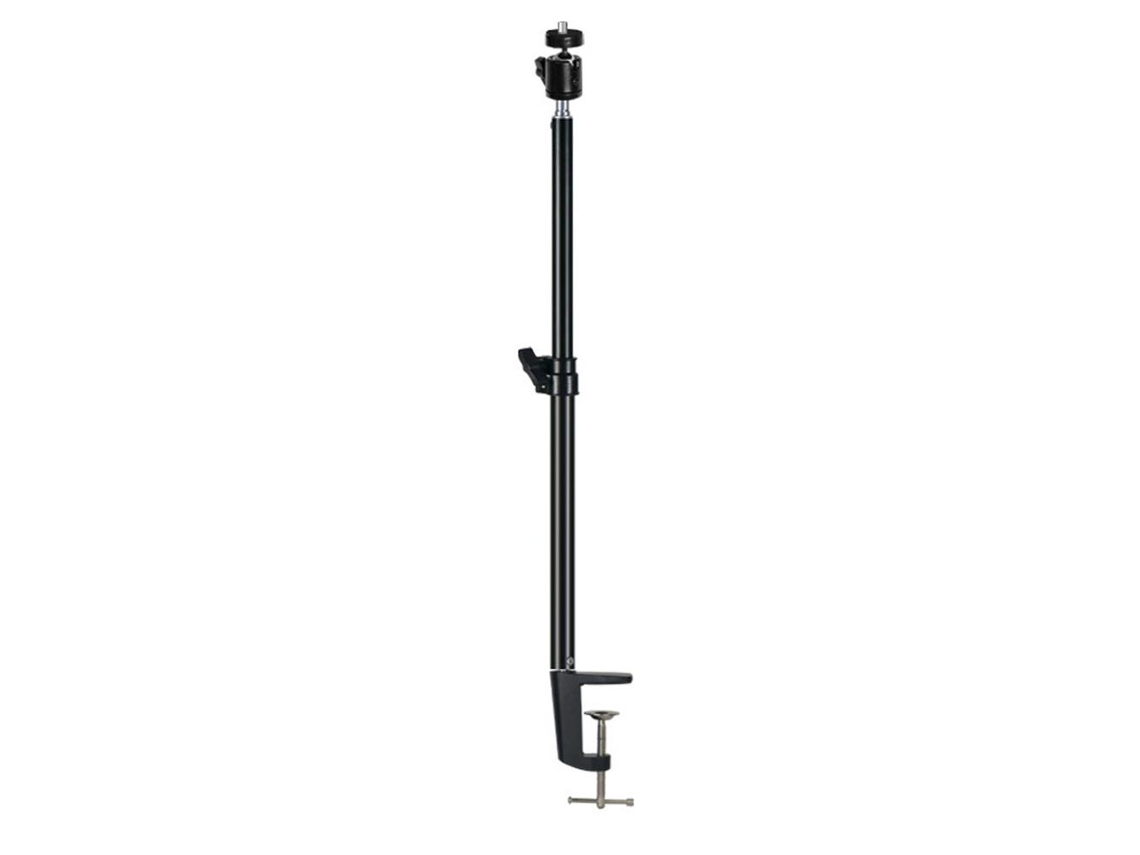 Suporte de Mesa Ajustável com fixação por grampo e cabeça giratória 360° para câmeras DSLR CHABERLU