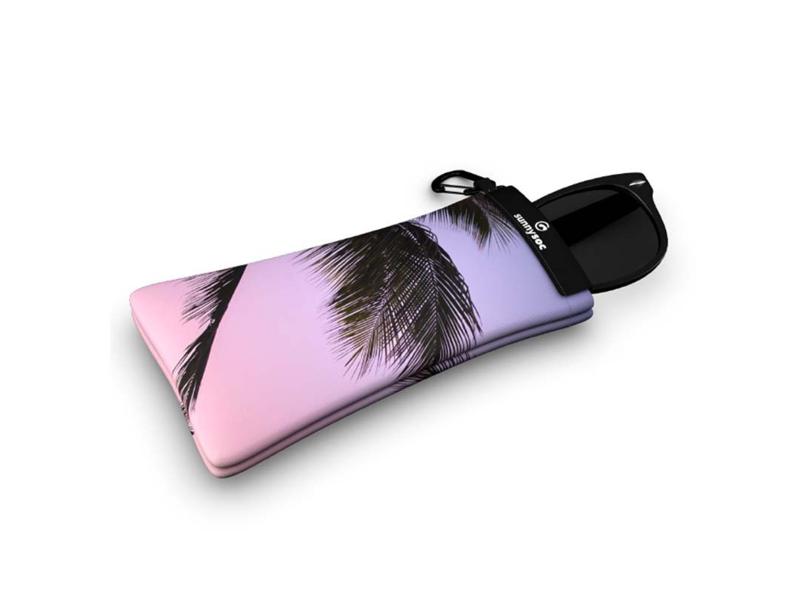 GOGGLESOC Estojo Goggle Sunset Palm Rosa