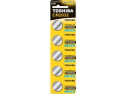 Bateria De Lítio Toshiba Cr2032 Bl5