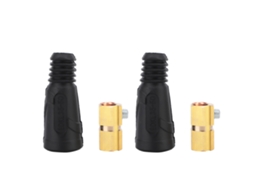 2 Peças Conector Rápido De Cabo De Soldagem Estilo Europeu De Cobre 200-400a Edkl Conector De Fio De Soldagem(35-50