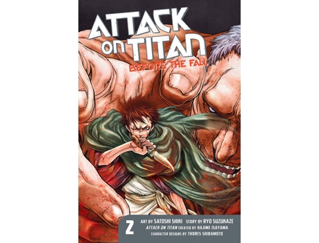 Livro Attack On Titan: Before The Fall 2 de Ryo Suzukaze