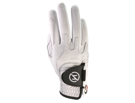 Luva De Golfe Mão Direita Cabretta Leather Branco ZERO FRICTION