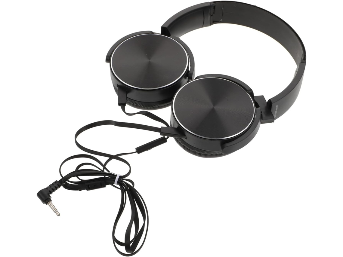 Fone De Com Fio Modelo Som E Design Feito Abs, Para Música Jogos