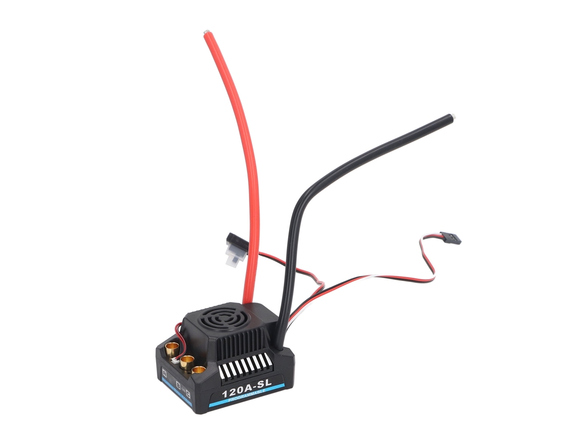 Controlador De Velocidade Eletrônico Laxiscreed 120a Brushless Para Veículos Elétricos