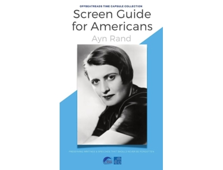 Livro Screen Guide for Americans de Ayn Rand (Inglês)