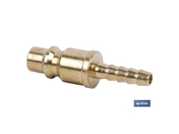 Conector aire espiga tubo 12 mm gran caudal