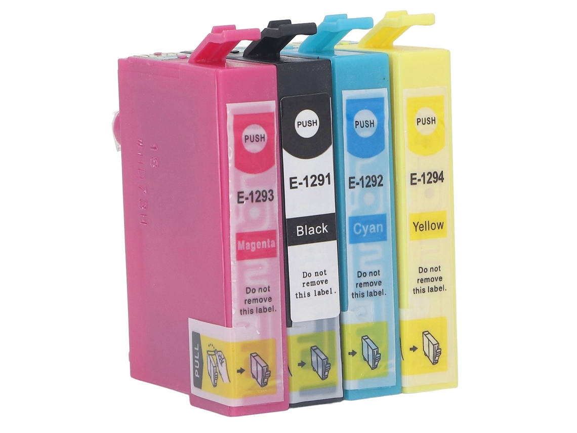 Cartucho de tinta T1291, T1292, T1293, T1294, 4 cores, para impressora Stylus Sx230