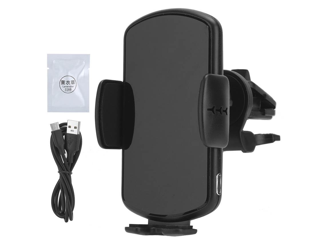 Carregador Sem Fio EOOCOO (15w, suporte para carro, fixação automática)