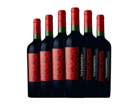 Vinho VERAMONTE Red Blend Valle Central Crianza (0.75 L - 6 Unidades)