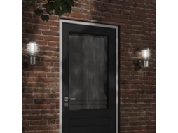Vidaxl Candeeiros De Parede P/ Exterior 2 Pcs Aço Inoxidável Prateado