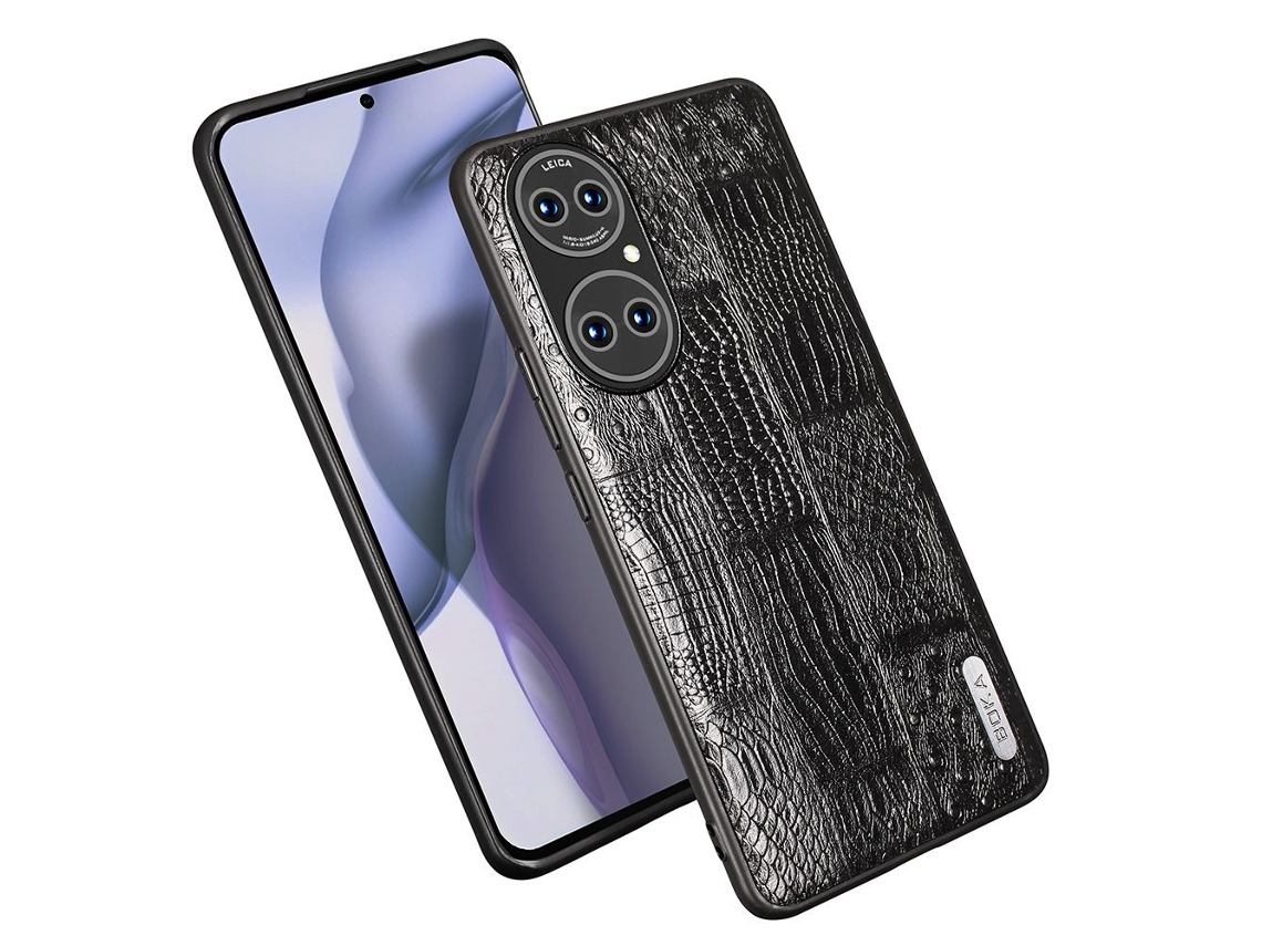 Capa De Celular Para Huawei P50 Pro, Capa De Couro À Prova De Choque