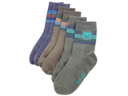 Meias Para Criança 5 Pares Ue 23-26