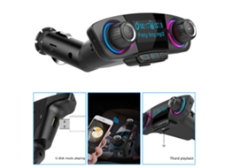 Transmissor Fm Bluetooth Veicular, Mp3, Visor Lcd