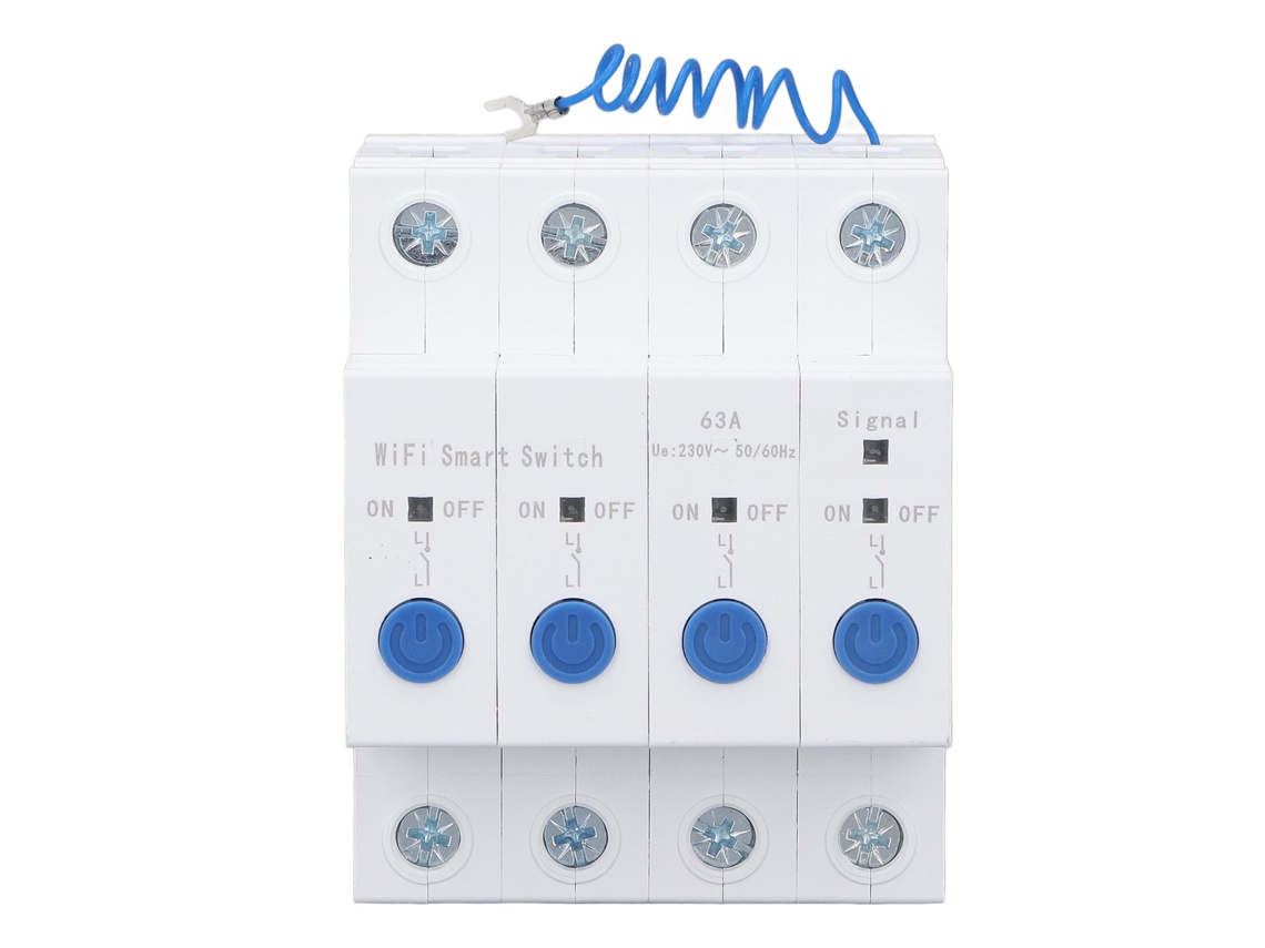 Interruptor Wifi 4p Controle Remoto Temporizador S/MARCA