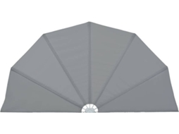 Side Awning, Side Awnings Vidaxl Cinzeto Tecido (200 Cm)