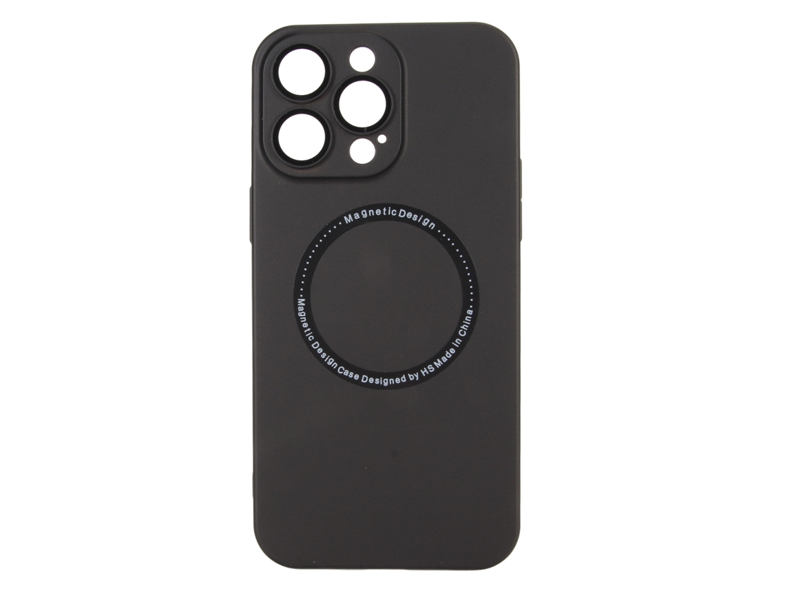 Capa para iPhone 14 Pro Max EOOCOO com espelho integrado, proteção magnética