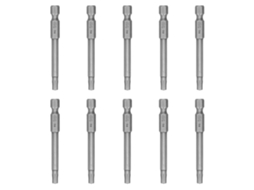 10 Peças De Parafuso De Broca Hexagonal 4mm Magnético Eléctrico Aço Duro Ferramenta Manual Hardware 65mm S1/4