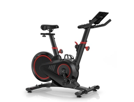Bicicleta Magnética Racingreat Indoor Bicicleta Estática (vol.inércia 10 Kg Suporte Kinomap Fitshow Zwift App Até 120 Kg Modelo X7 Preto)
