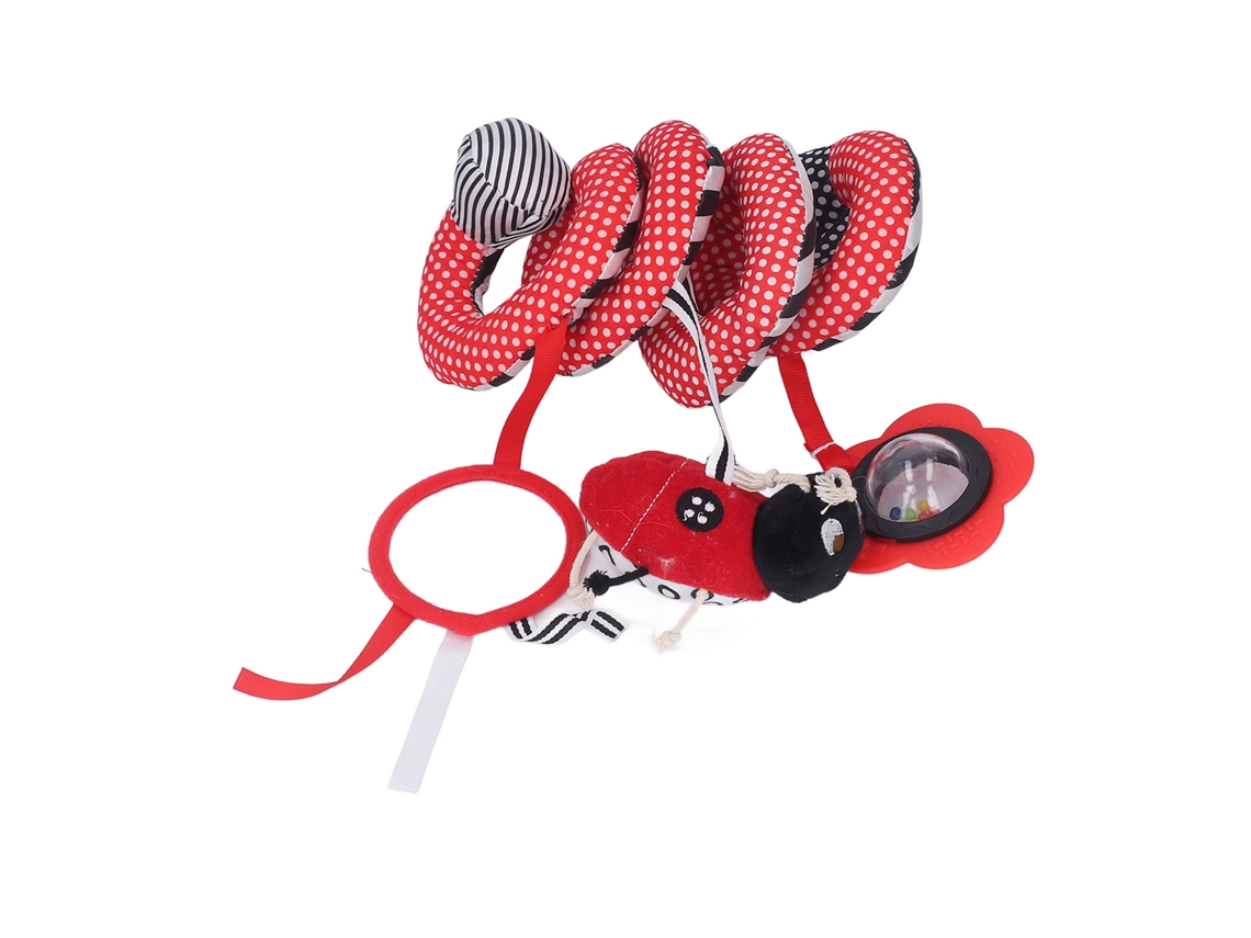 Primerox brinquedo de Pelúcia em Espiral para Bebê 0 12 Meses Animal Fofo para Cadeira de Bebê