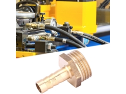Conector Rosca Macho G1/2 Latão 8mm 5pcs