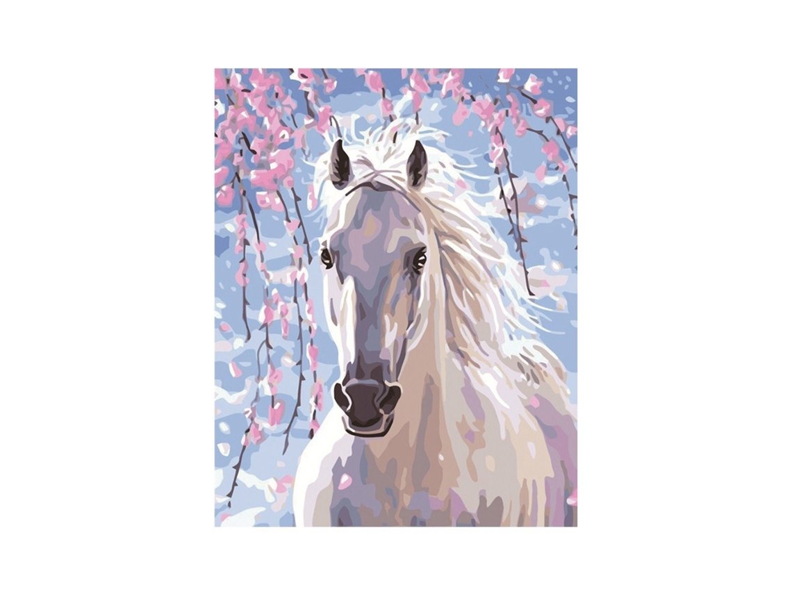 Diy Animais Pintura De Strass Decorativo Cavalo 8627