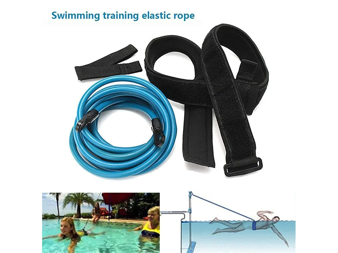 Elástico de Natação Azul 6*10*4 Acessórios de Piscina ZMDECQNA