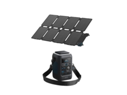 Kit ANKER Solix C300x Dc com Painel Solar Ps100x Saída Cc 300w (100w)