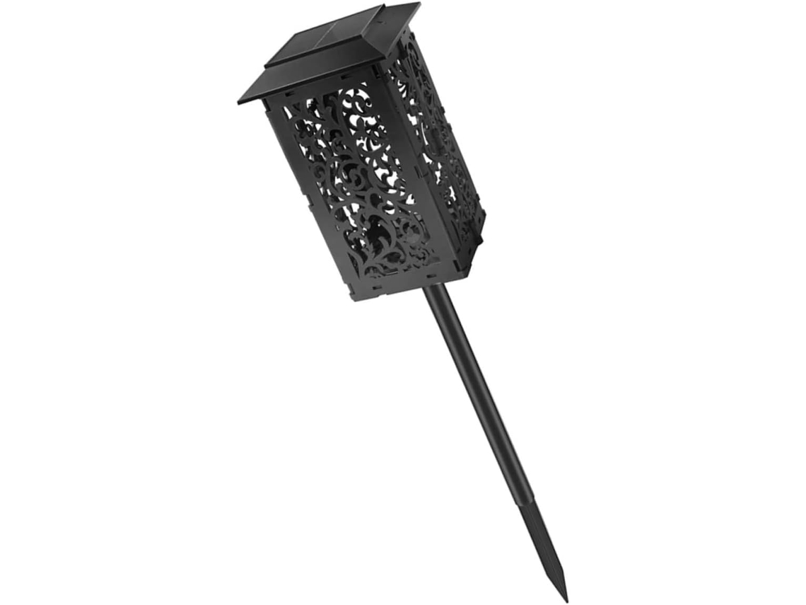 Luminária Solar De Jardim Em Led , À Prova Dágua E Dobrável, Ideal Para Iluminação Exter Gokoco (1 Unidade)