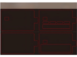 Adesivos para Cartão de Crédito, 2 Unidades com Chip, Adesivo Fita para Cartão, Design Exclusivo em Vinil, À Prova D