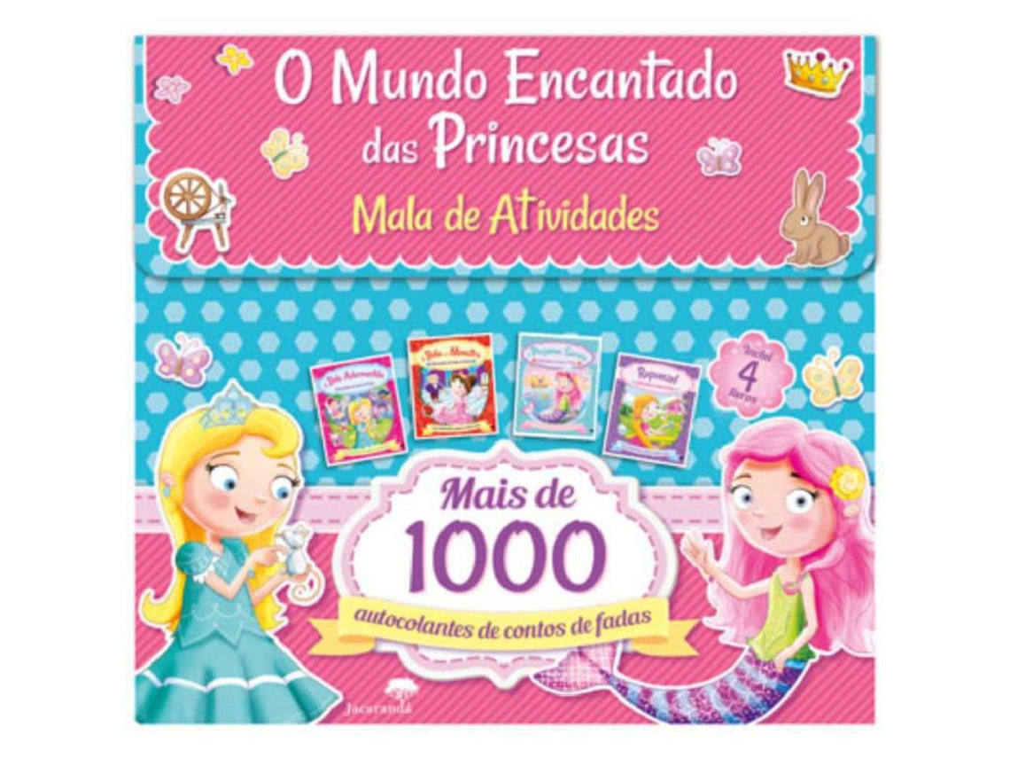 Livro O Mundo Encantado das Princesas - Mala de Atividades (Português)