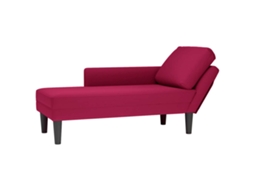 Vidaxl Chaise Lounge C/ Almofada/apoio De Braços Direito Veludo
