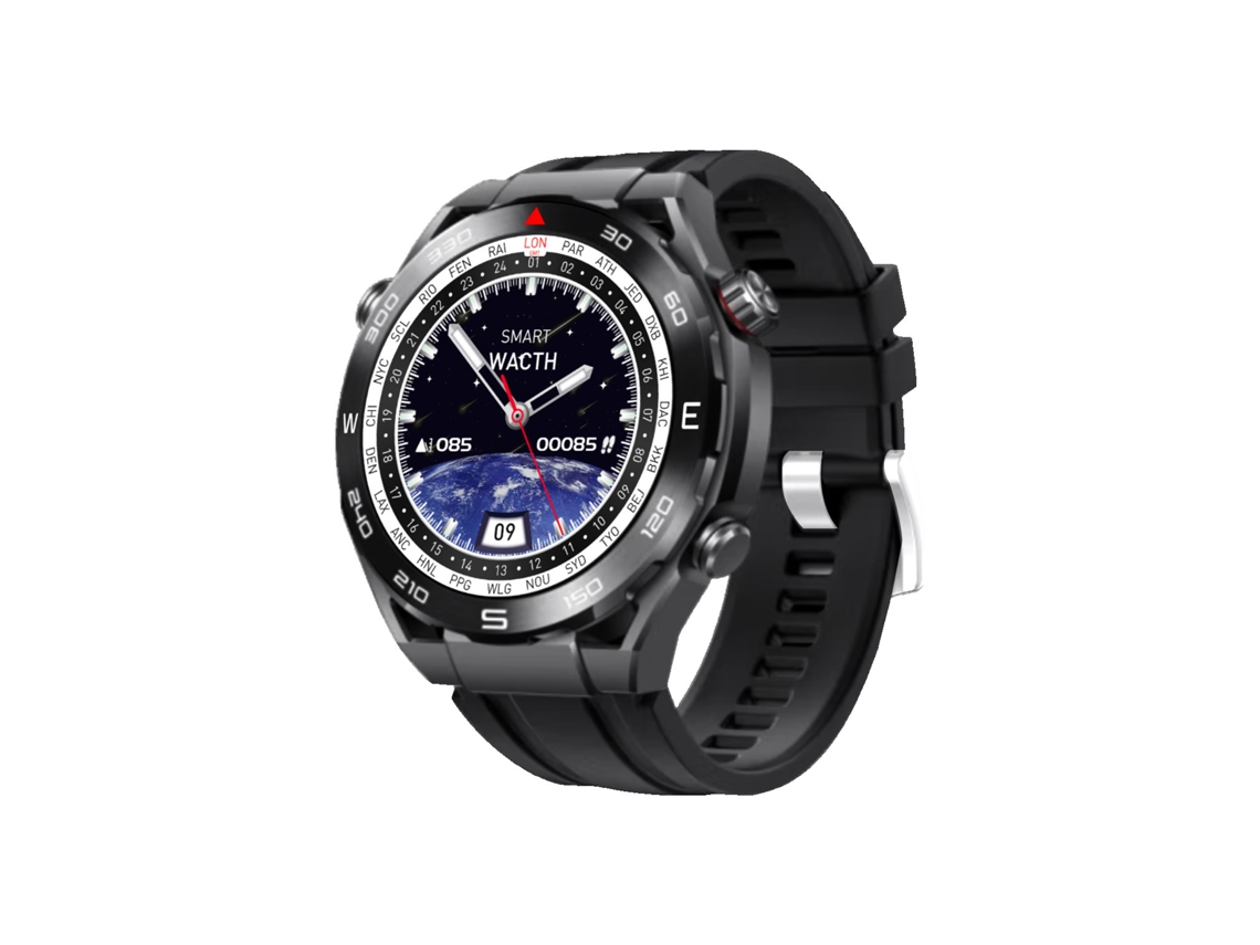 Smartwatch com Carregamento Sem Fio Preto JL-EIGHT