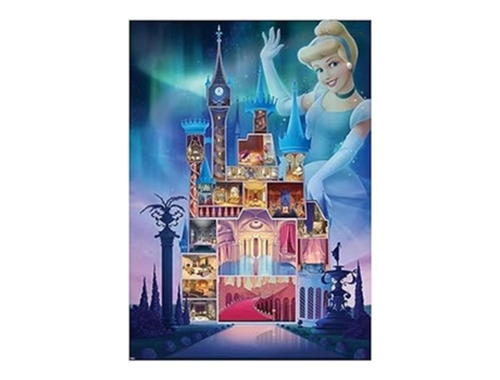 Ravensburger Puzzle Cendrillon Collection Château Disney Princesses 1000 Piezas 12000259 P25ravensburger