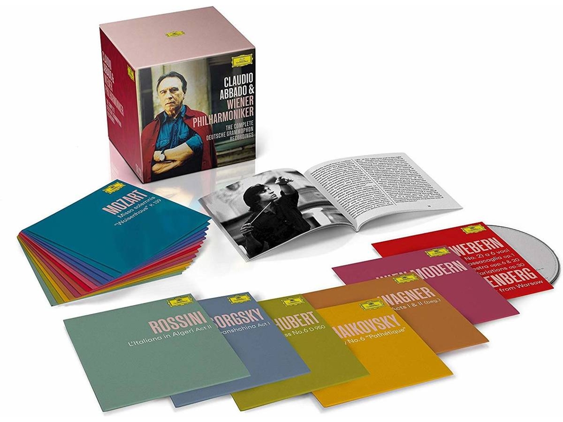 CD58 Claudio Abbado, Wiener Philharmoniker: The Complete Deutsche Grammophon Recordings