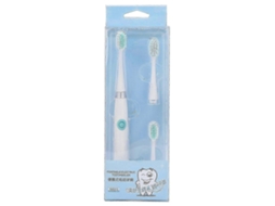 Escova De Dentes Elétrica Infantil, Escova De Dentes Elétrica Portátil Para Crianças, Branca.