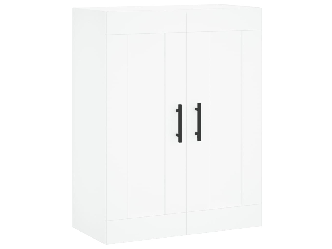 Wall Mounted Cabinet, Wall Mounted Cabinets Vidaxl Branco Madeira Processada (n/a)