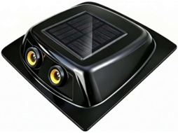 Decoração Automotiva Sentinel Mode Big Eyes – Lâmpada Solar Dinâmica Em Formato De Olho Cobertura Simulada Lidar Com