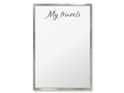 Magnetic Board For Wall My Travels For The Bedroom Espelharte (40x60 Cm)