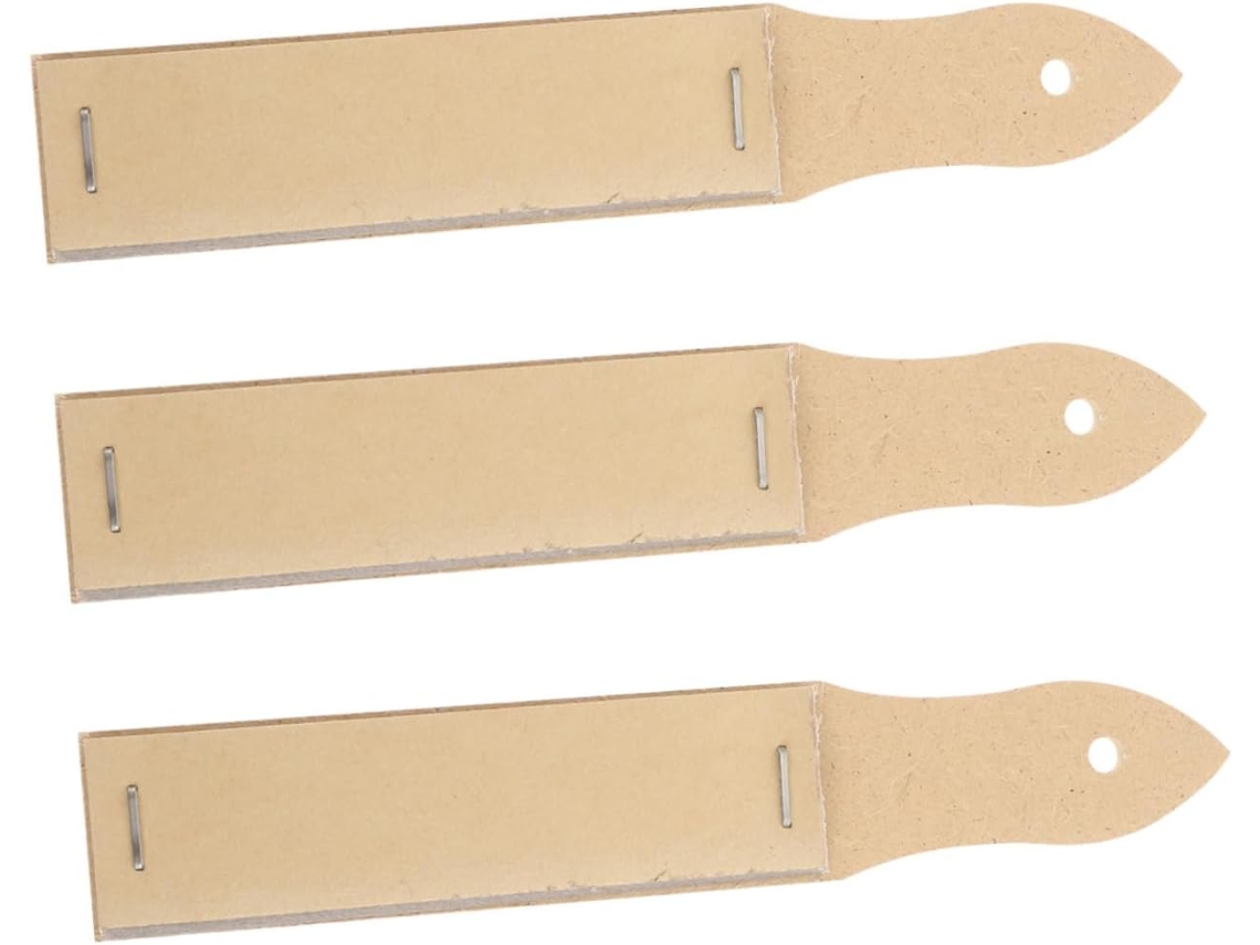 Conjunto de 3 porta-lápis Lixa para esboços e desenhos, feitos