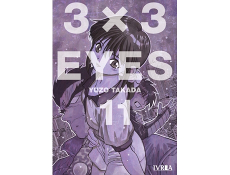 Livro 3X3 Eyes 11 de Yuzo Takada (Espanhol)