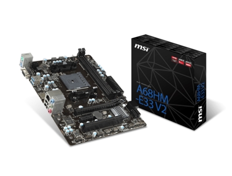Motherboard MSI A68HM-E33 — Socket FM2+ | AMD A68H