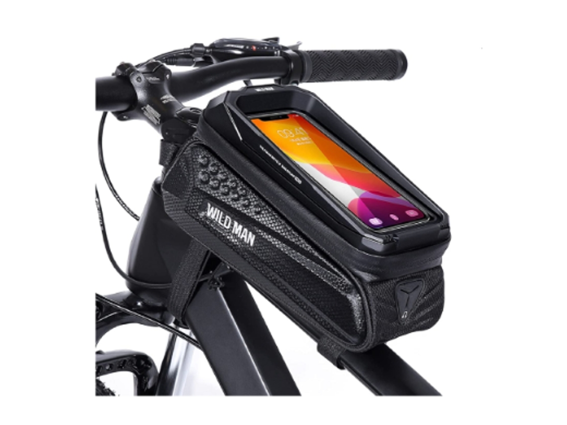 Bolsa de Bicicleta YIZHOOD Des1301 Preta