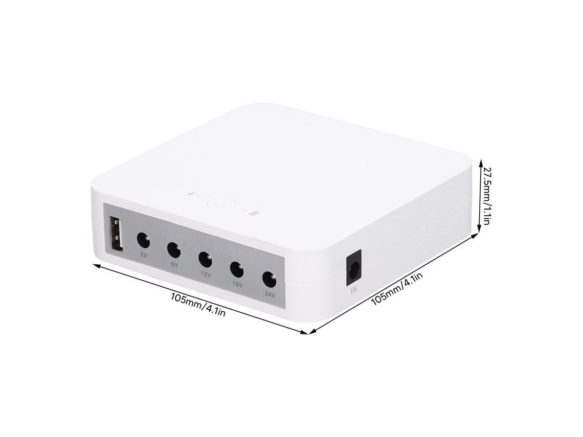 Laxiscreed Mini Ups Ininterrupta Com Múltiplas Saídas De Tensão Para Diversos Dispositivos